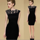 Vestido Renda Floral