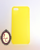 Case super fina transparente amarela - iPhone 5/5S