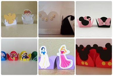 FORMINHAS de DOCES PERSONALIZADAS - Embalagem com 50 unidades