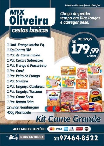 kit carne grande  atenção entregamos somente nas cidades do Rio de janeiro