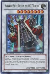 Karakuri Steel Shogun mdl 00X Bureido STOR-EN042 - Ultra Rar