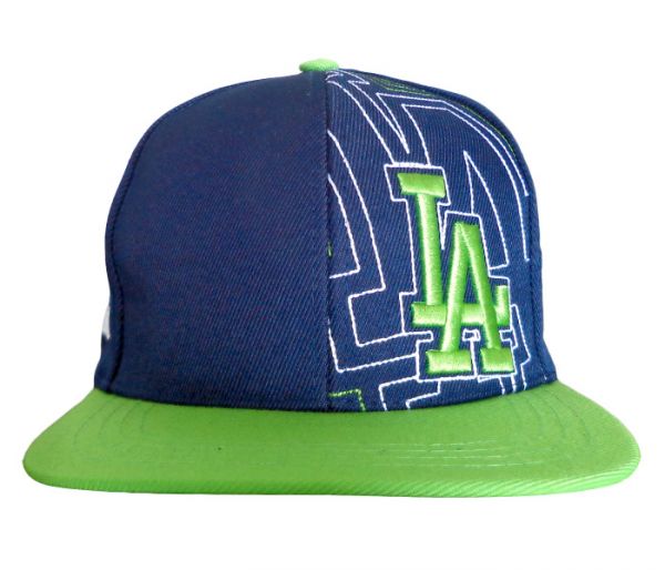 Boné Aba Reta Los Angeles Dodgers Azul e Verde