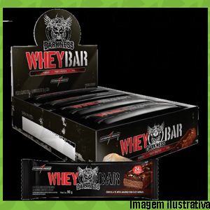 Whey Bar Darkness 24 Gramas IntegralMédica 8Unid