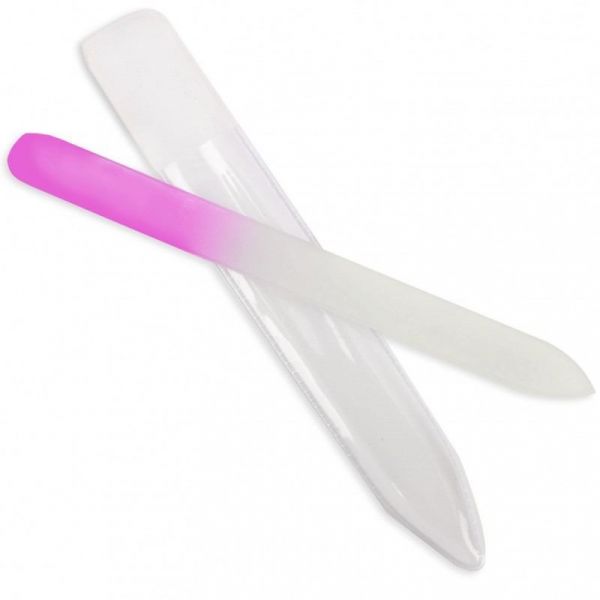 Lixas de Vidros Cristal Para Acabamentos na Unhas Kit Com 4 unids