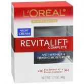 L'Oreal Paris Revitalift Complete Anti-Wrinkle & Firming Moisturizer Night Cream