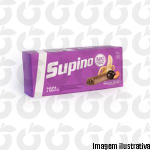 Barra de Frutas Banana e Ameixa Zero 3x24g Banana Brasil