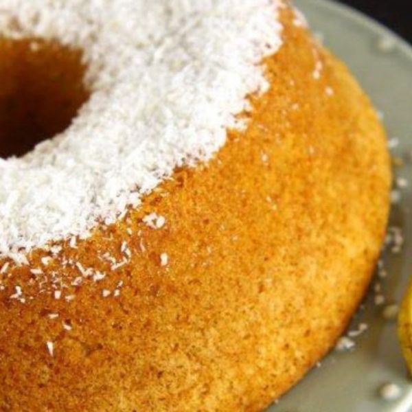 Bolo Fitness de Laranja