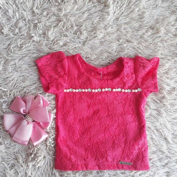 COD 007 - BLUSA DE RENDA