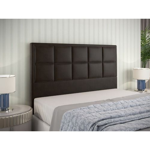 Cabeceira Queen Soft.Maite 160 Suede Marrom Viero