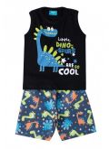 Conjunto Regata Dino Preta