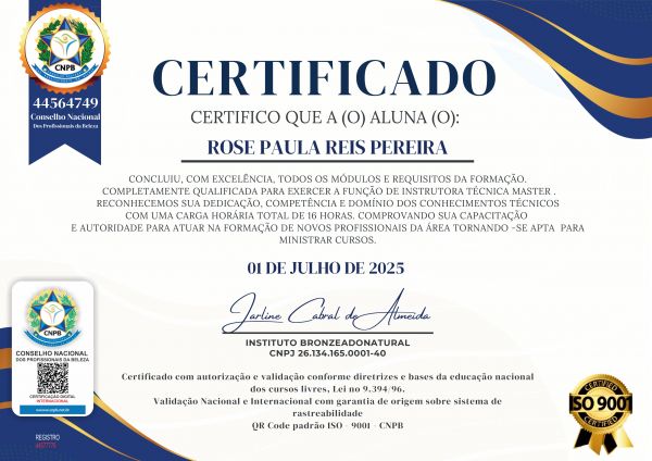 ROSE PAULA REIS PEREIRA
