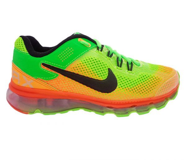 Tênis Nike Air Max 2014 Verde e Laranja
