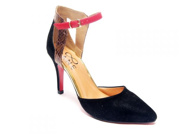 SCARPIN HOT JANE BLACK COBRA