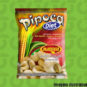 Pipoca de Milho Doce Diet 30 Gramas Pipoca Maroca