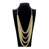 Colar Cadeia Alloy Multilayer #01545286