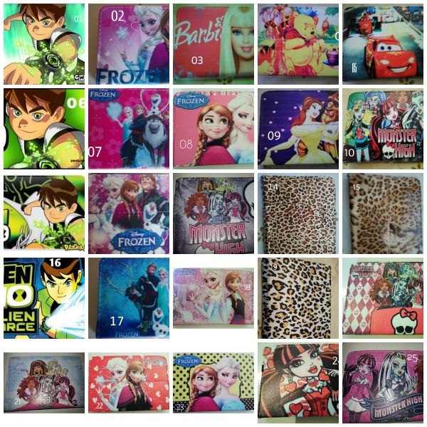 Capas Tablet 7 Monster High Ben 10 Minions Frozen Outras