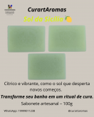 Sabonete Artesanal Sol da Sicília - (Limão Siciliano)