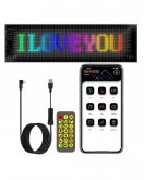 Placa Painel Led Flexível Rgb Bluetooth Soft Matrix 16x32