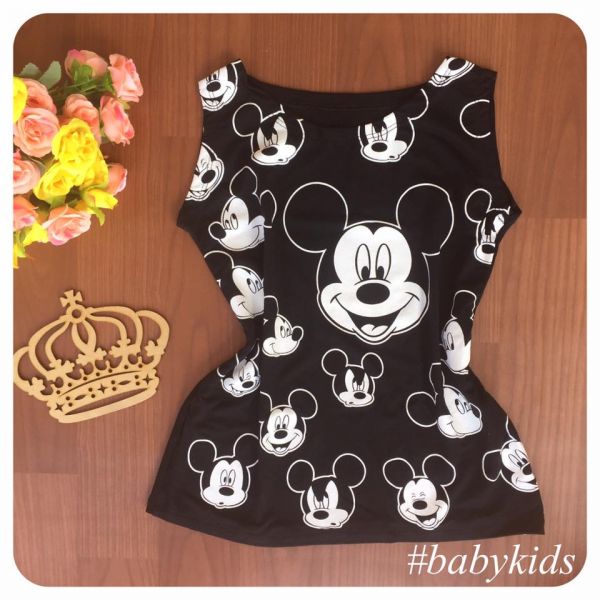 Regatinha Kids Basica Mickey Ref 1784