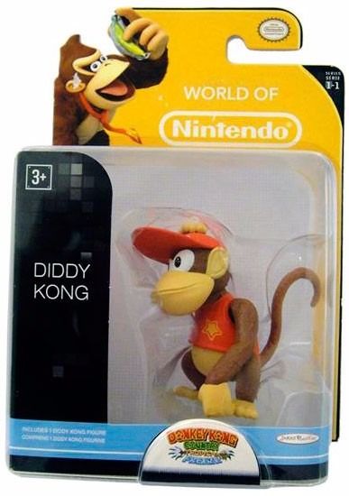 World of Nintendo Figure Diddy Kong