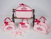 Kit de Bolsas de Maternidade Personalizadas 6 Peças