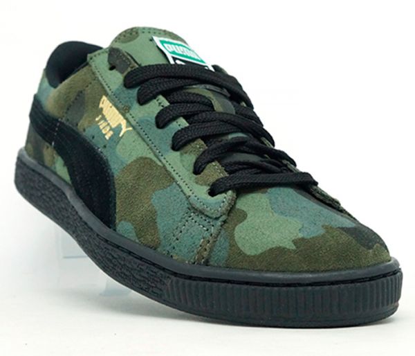 Tênis Puma Suede Classic Couro Camuflado