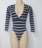 BODY MANGA LONGA DECOTE V