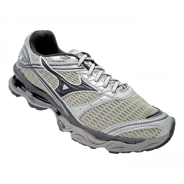 Tênis Mizuno Wave Creation 13 Cinza e Preto