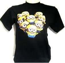 CAMISETA DOS MINIONS Infantil Tamanho 2 ao 16