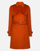 TRENCH COAT ALFAIATARIA COM CINTO AMARO