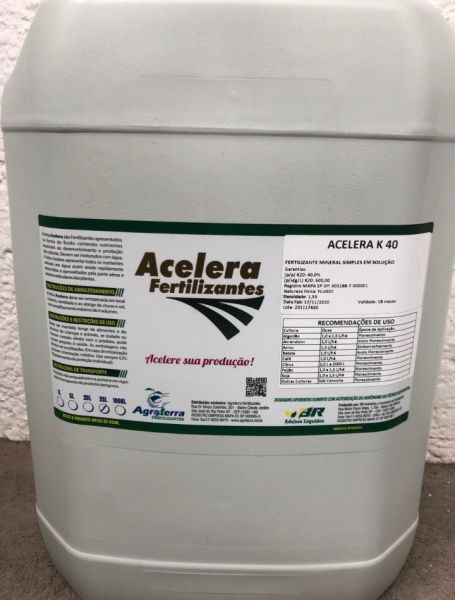 ACELERA K40 - POTÁSSIO 40%