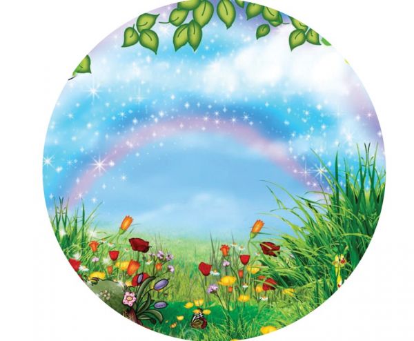 Papel Arroz Jardim Redondo 007 1un