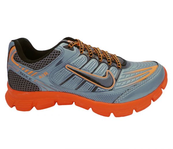 Tênis Nike Air Grafite e Laranja MOD:11692