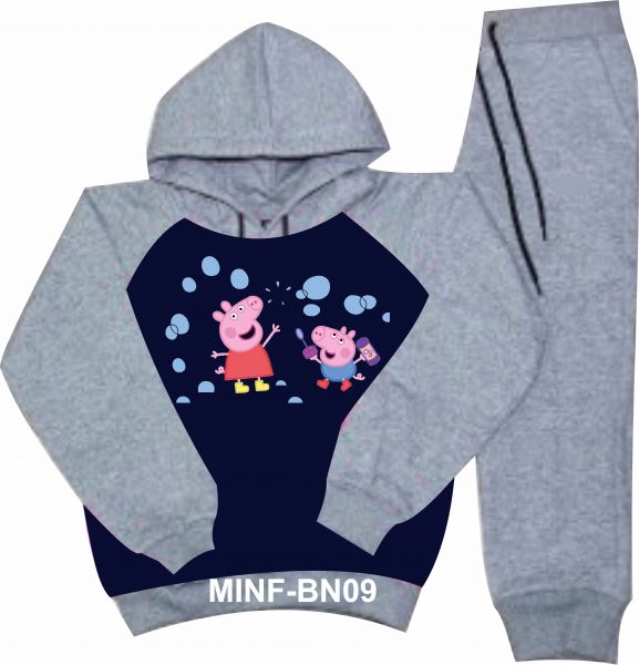CONJUNTO MOLETOM INFANTIL PEPPA PIG COD.:01 (14 AO PP ANOS)