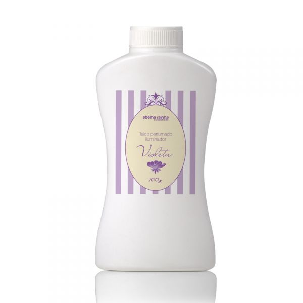 5358  TALCO PERFUMADO ILUMINADOR VIOLETA 100 G