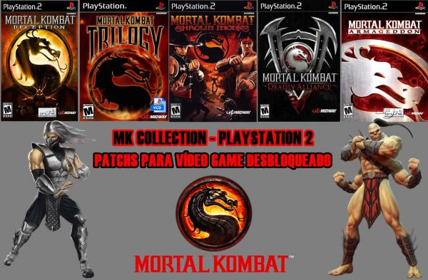 Kit Mortal Kombat Returns com 5 Jogos