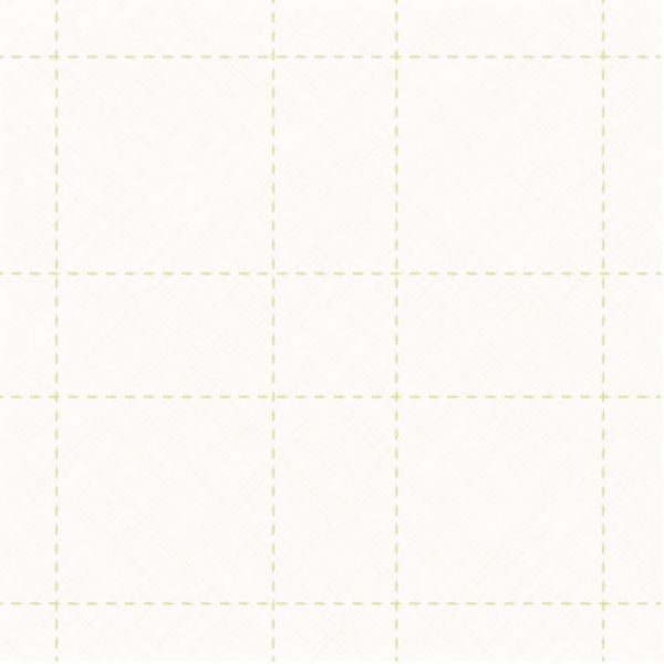 Papel de Parede Vinílico Bobinex (Nacional) - Xadrez Pontilhado (Verde/ Bege) 3331