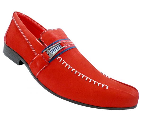 Sapato Social HiperFlex Couro Vermelho Original