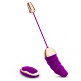 REMOTE CONTROL JUMP EGG CÁPSULA VIBRATÓRIA COM CONTROLE REMOTO ROXO