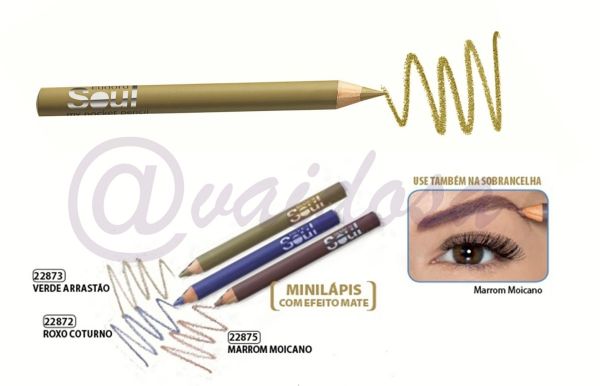 LÁPIS PARA OLHOS EUDORA EFEITO MATE