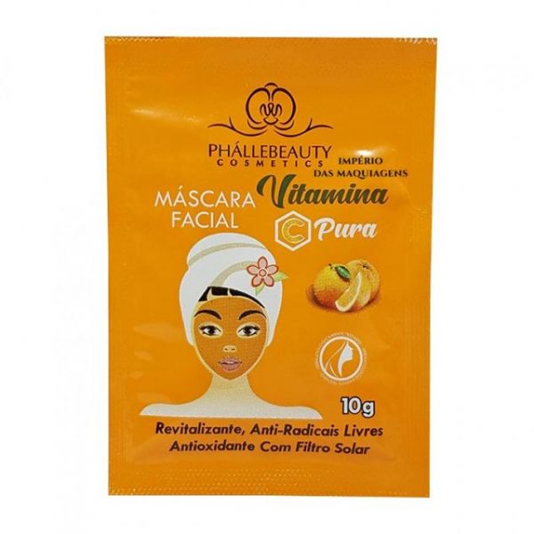 Máscara Facial Viramina C Phallebeauty