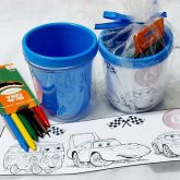 Caneca Acrílica de Colorir - Kit com 24 Unidades – Diversão Criativa e Personalizada para a Festa!