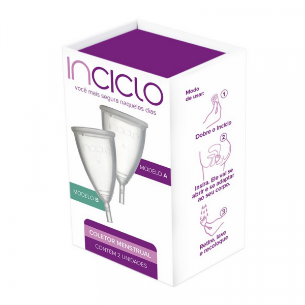 Inciclo - Tamanho A + B - Kit com 1 unidade tamanho A + 1 unidade tamanho B