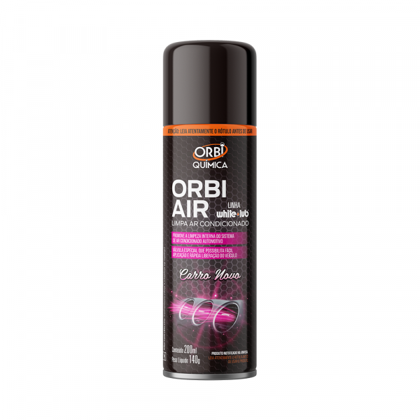 Orbi Air Limpa Ar Condicionado 200ml - Carro Novo