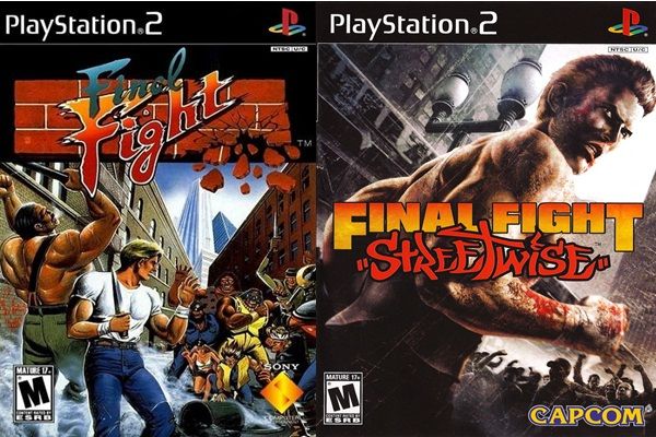 Kit 2 Jogos Final Fight para Playstation 2