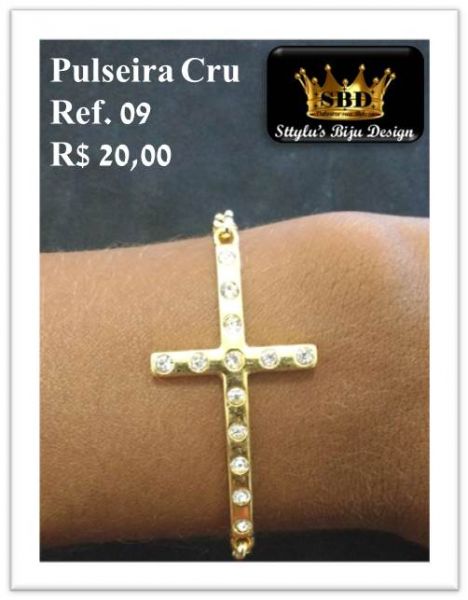 Pulseira Cruz Ref. 09 R$ 20,00