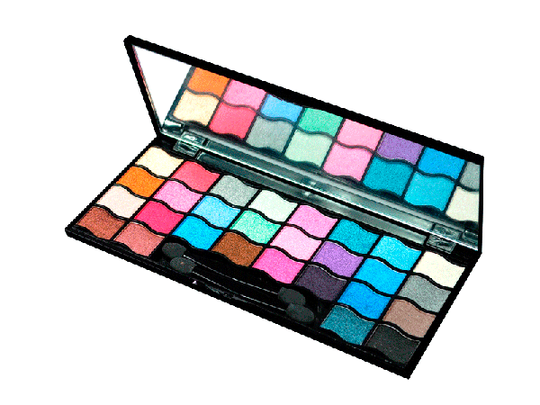 Paleta de Sombras com 28 Sombras 3D Macrilan