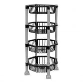 FRUTEIRA 4 AND. OCTAGONAL CX SILVER BLACK