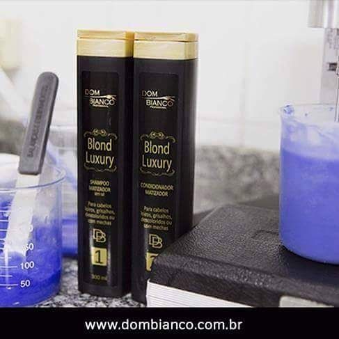 Kit de manutenção linha cliente HOME CARE Blond Luxury 3 D