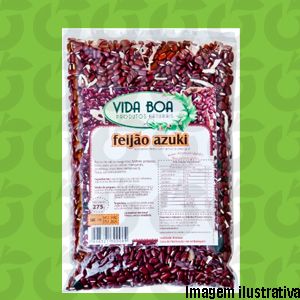 Feijão Azuki Bem Acompanhado 275 Gramas Vida Boa